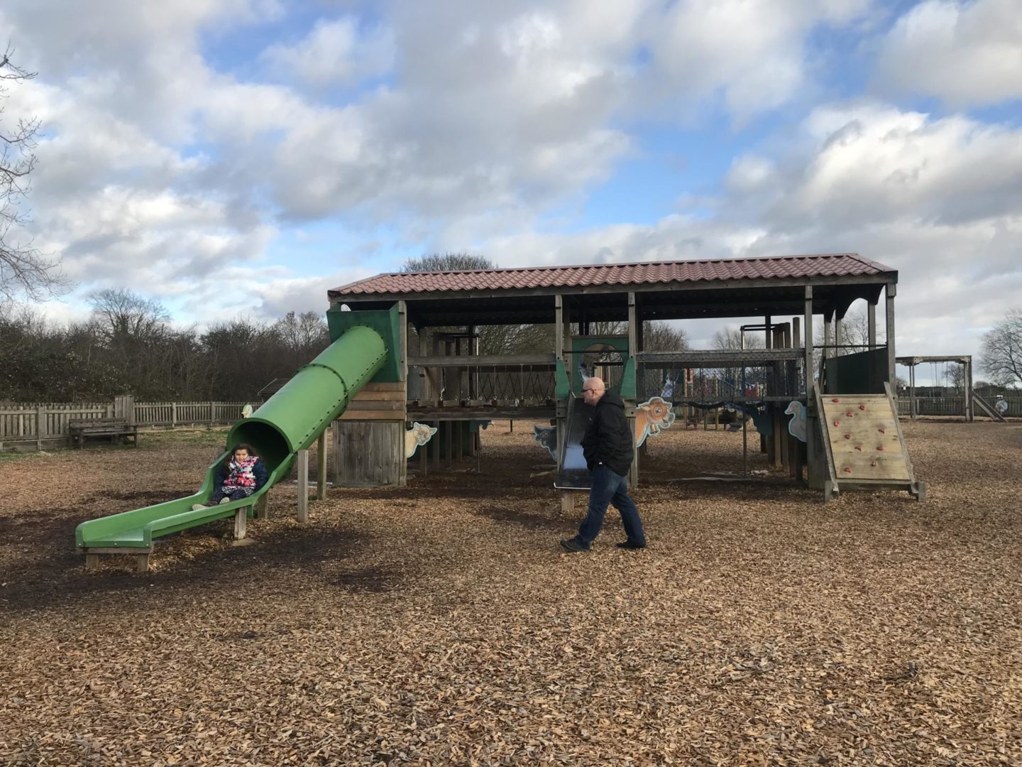 Let it Snow event at Marsh Farm, Essex