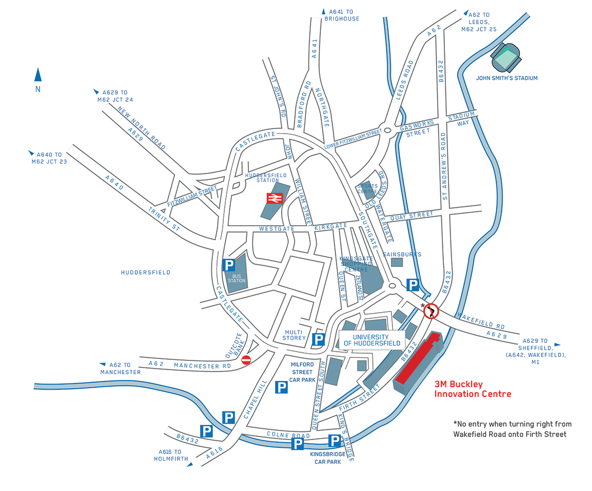 3m Center Campus Map