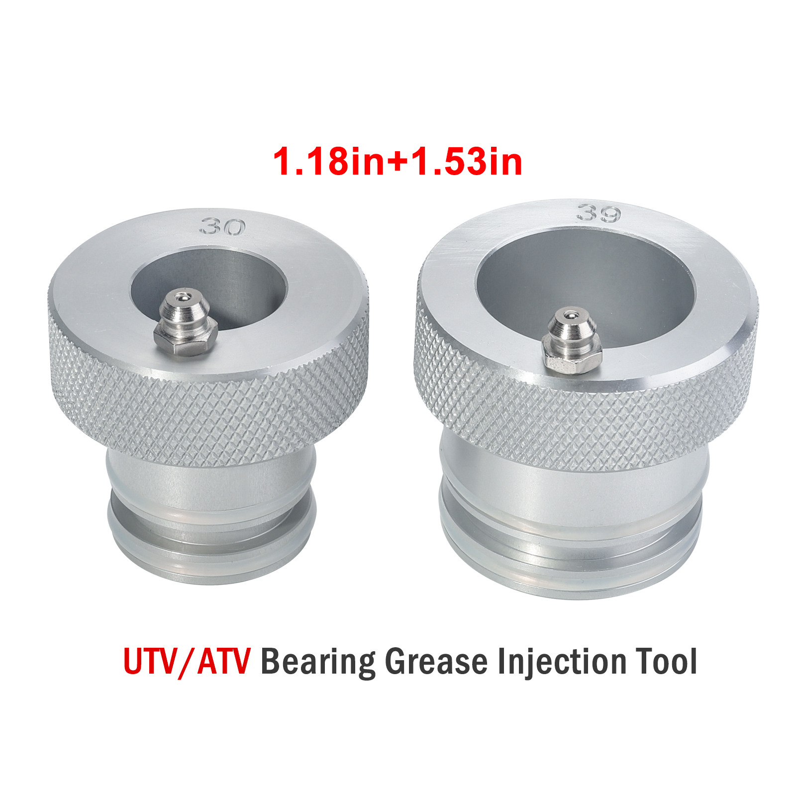 3mirrors Wheel Bearing Greaser Tools 30MM & 39MM Compatible with All