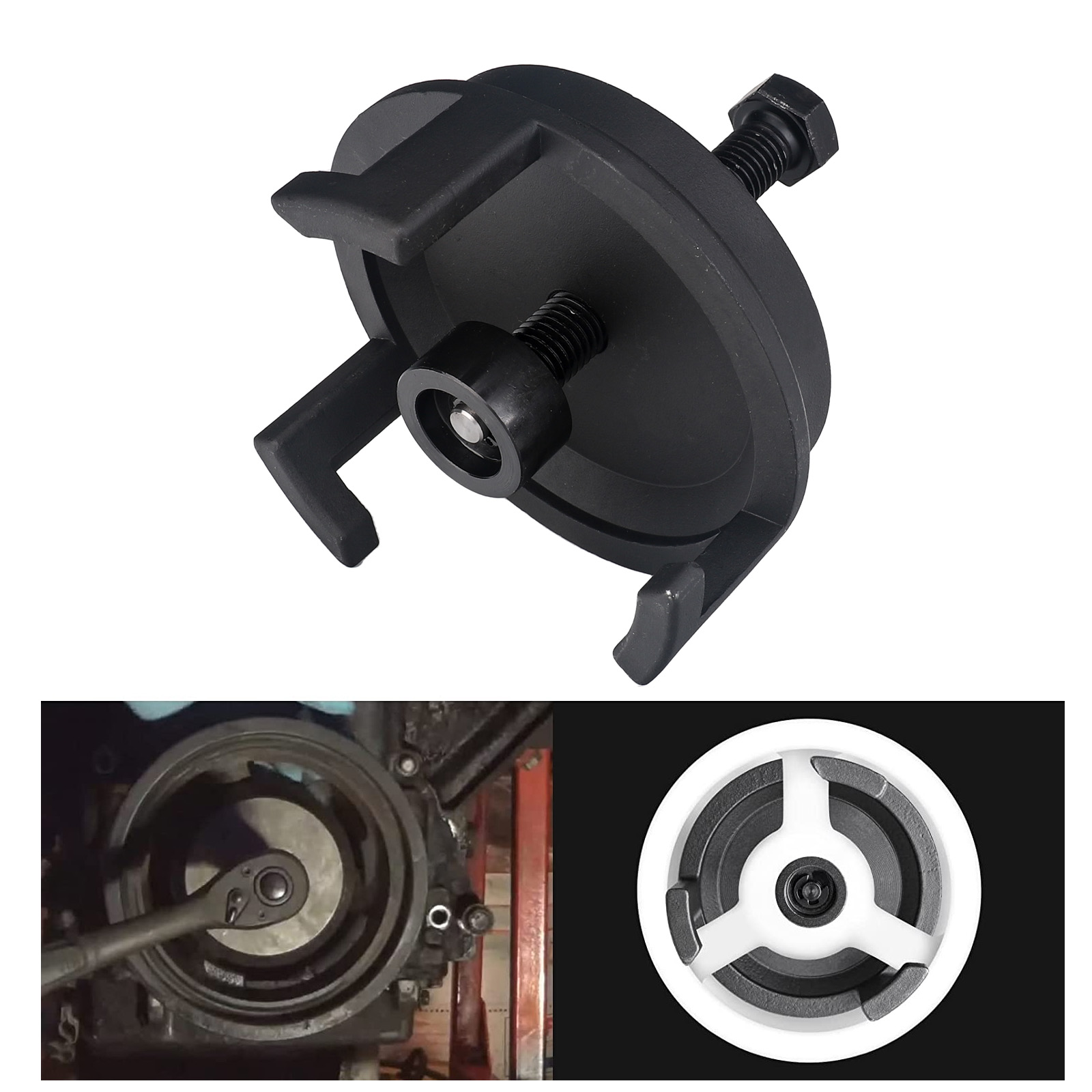 3mirrors 25264 LS Pulley Puller Harmonic Balancers LS Crank Pulley