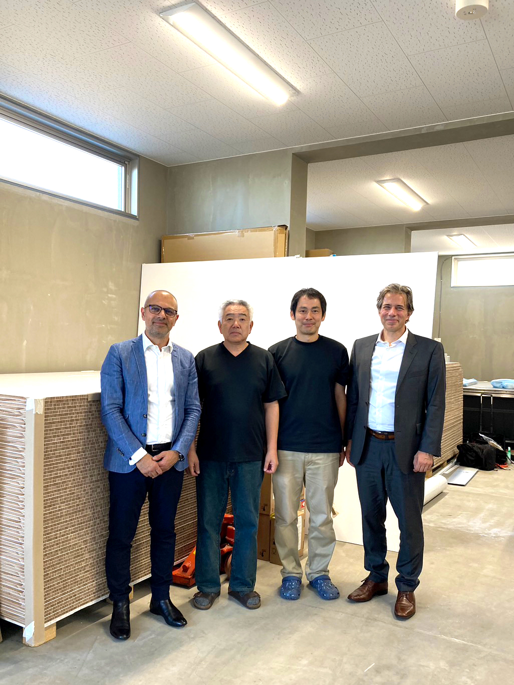 スウェーデンReboard社CEOが表敬訪問に来社 お知らせ スリーオーサプライ株式会社