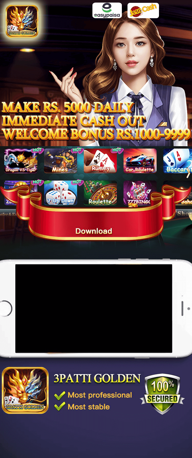 3 Patti Gold (Download APK 47MB) No.1 Game