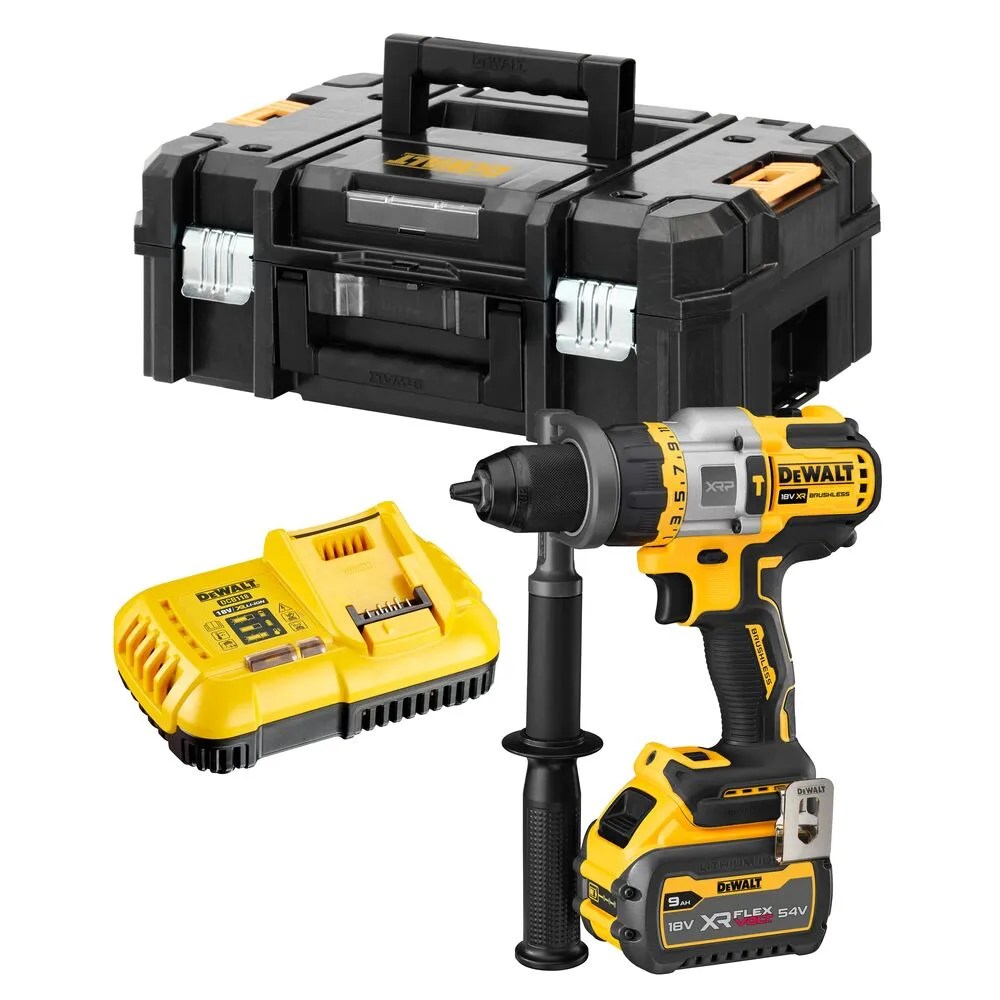DEWALT 54V Flexvolt Advantage Brushless Hammer Drill DCD999X1XJ