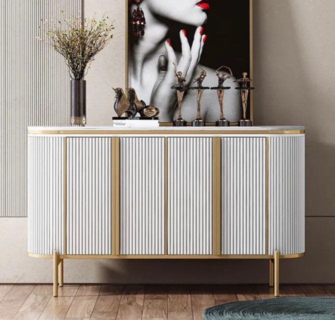Tate Luxury Sideboard White LEROY MERLIN South Africa
