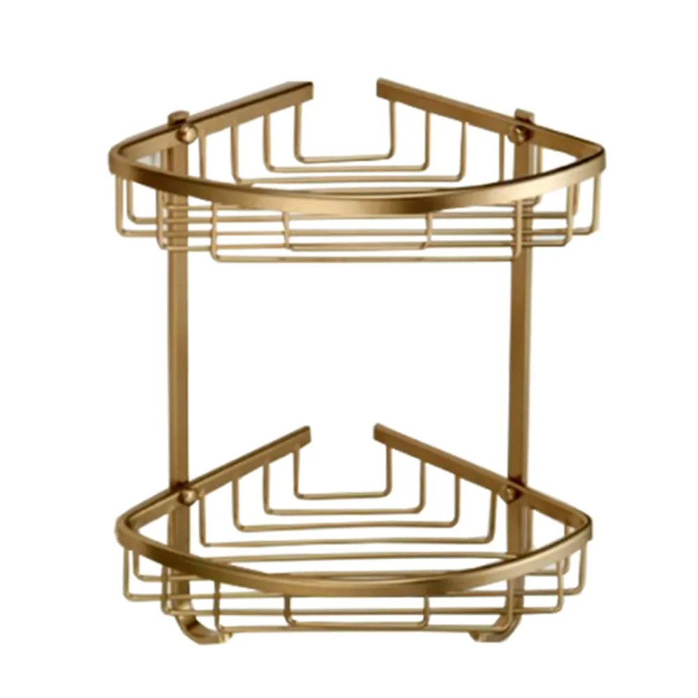 TBG039 Brushed Gold corner shelf LEROY MERLIN South Africa