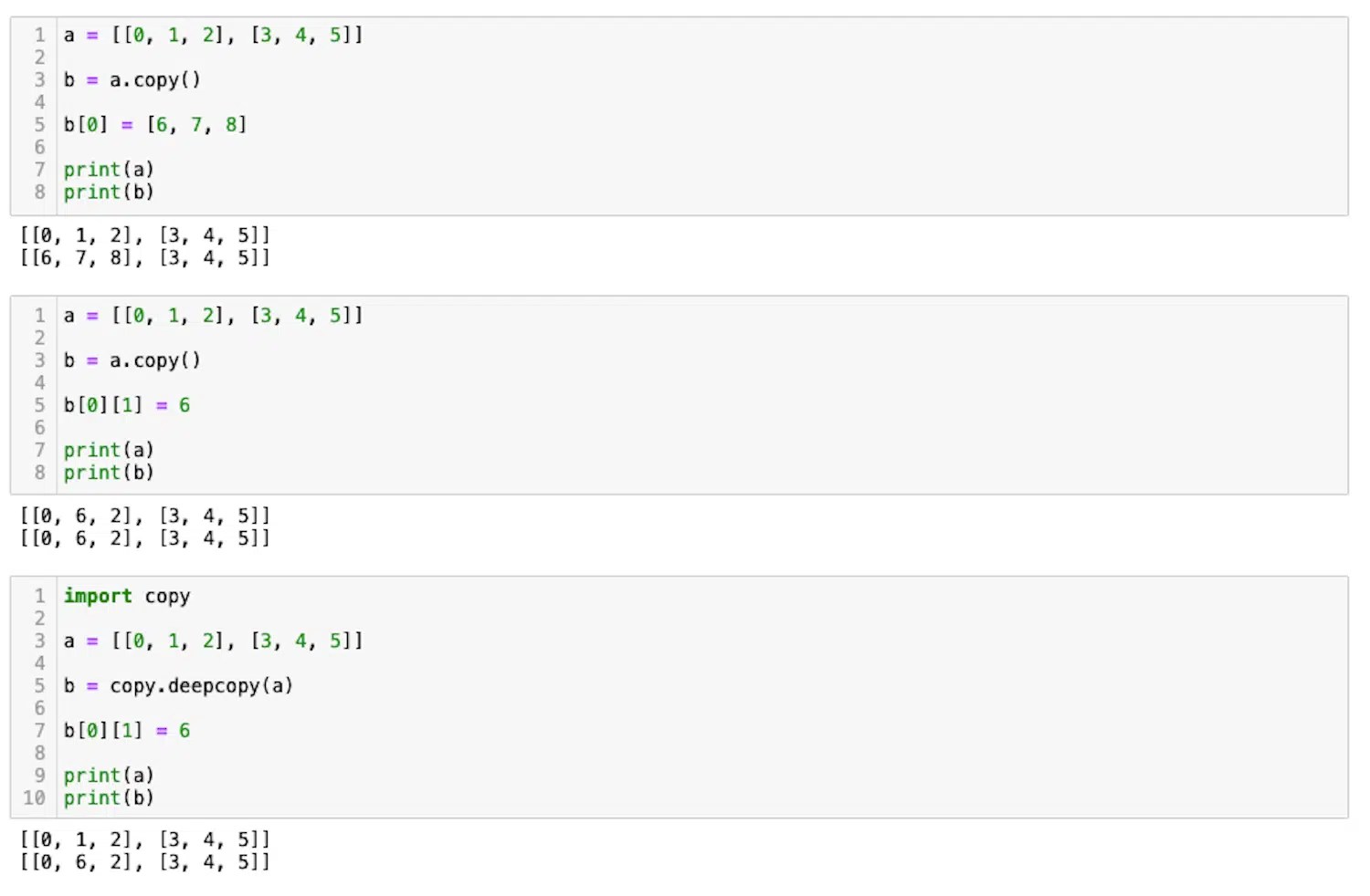 【Python基礎】リストのコピーで注意すること 3PySci