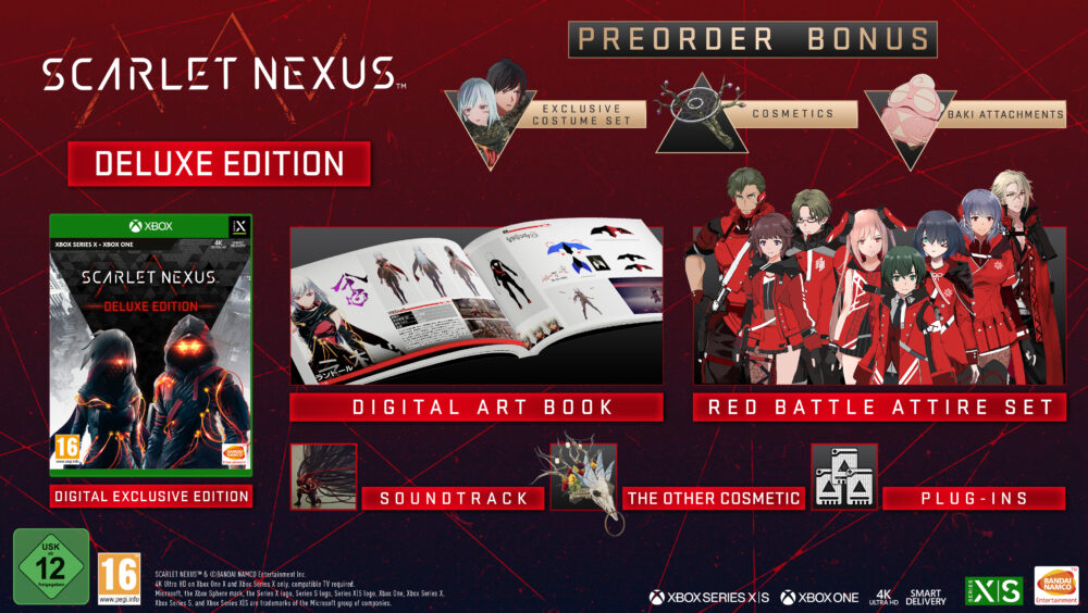 Scarlet Nexus Now Available for PreOrder With Release