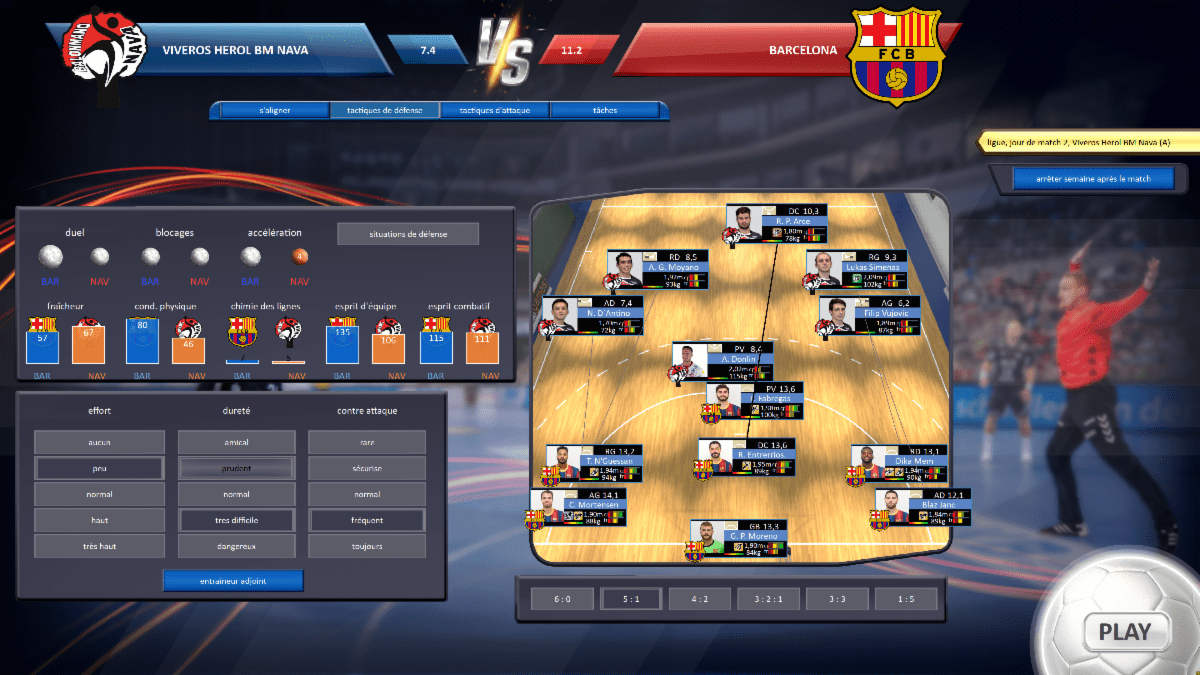Handball Manager 2021 now available in French and