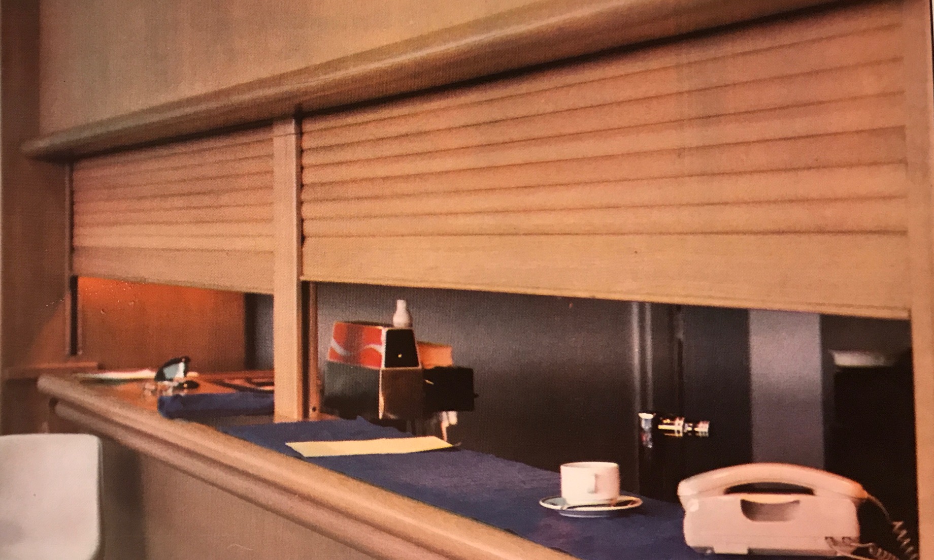 Timber roller shutter 3rd Generation Doors