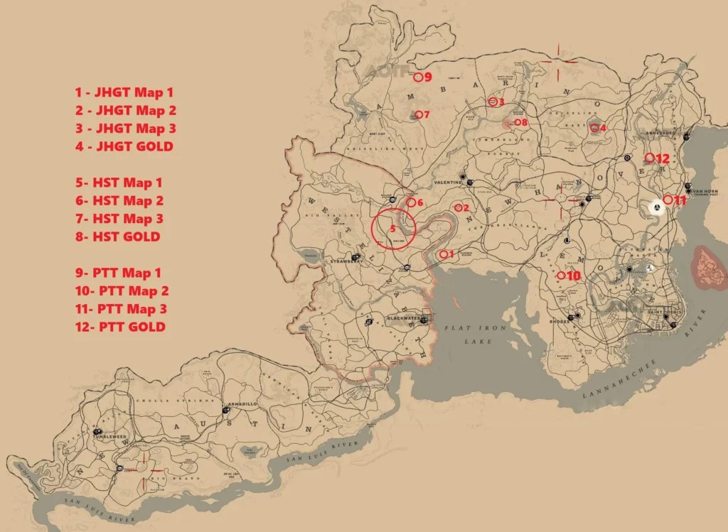 RDR2 Gold Bar Locations Guide 3rd Nerd Gaming