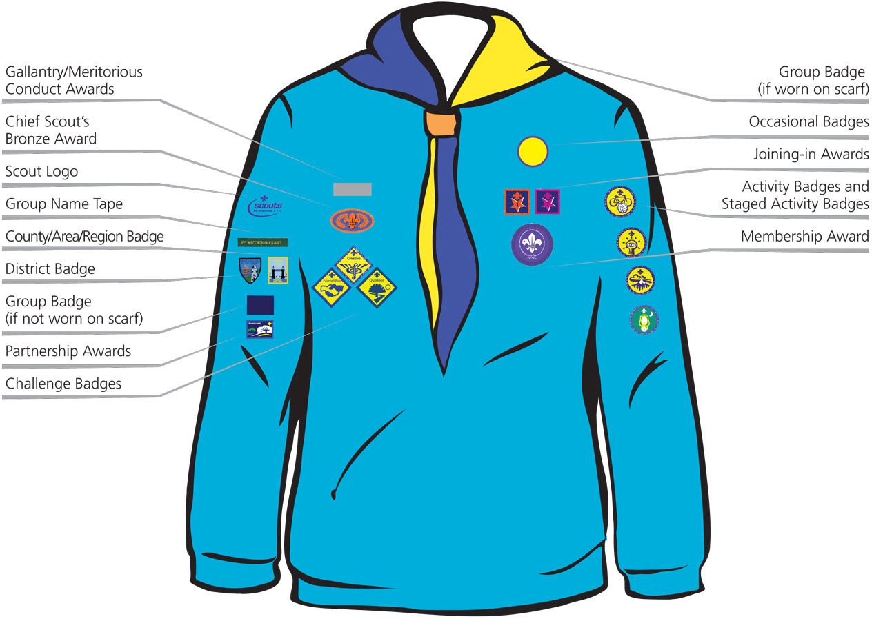 Beaver Badges & Awards 3rd West Wickham Scouts