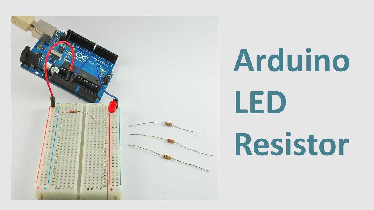 Arduino LED Resistor Calculator