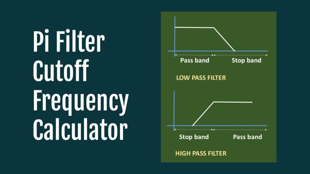 Pi Filter Cutoff Frequency Calculator (with Examples)