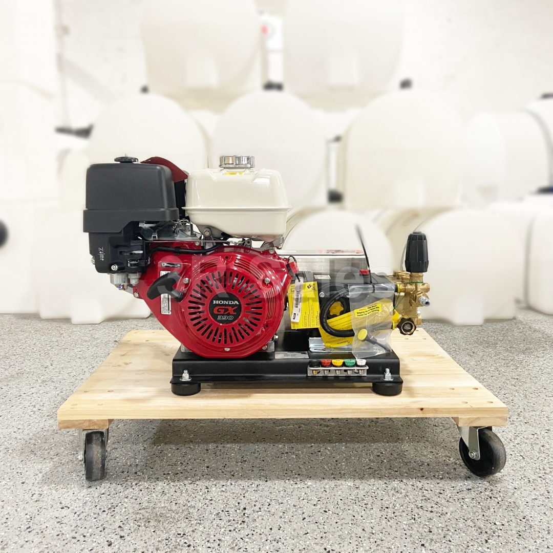 3000 PSI 5 GPM Cold Pressure Washer Honda GX390 Belt Drive General