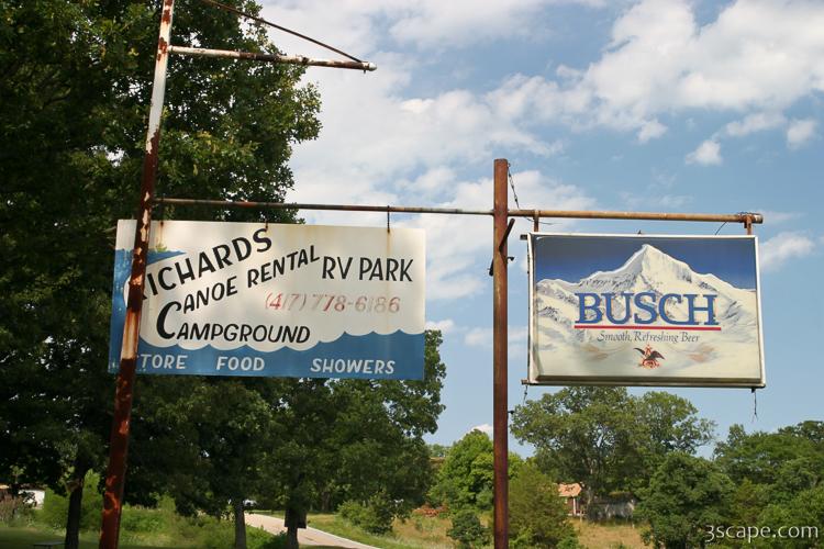 Richard's Canoe Rental (Alton, MO) Photograph by Adam Romanowicz