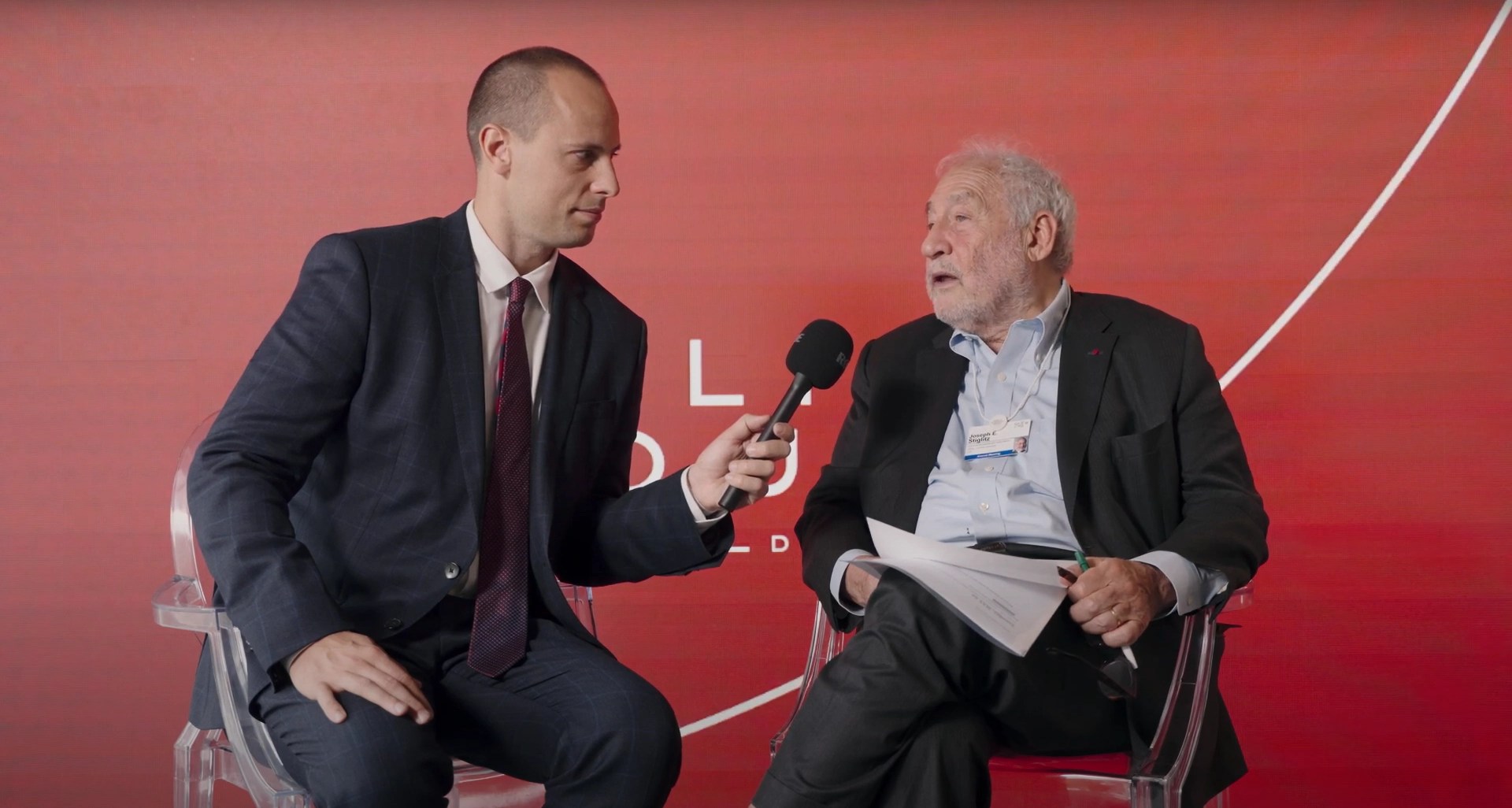 Professor Joseph E. Stiglitz sharing his thoughts on Three Seas