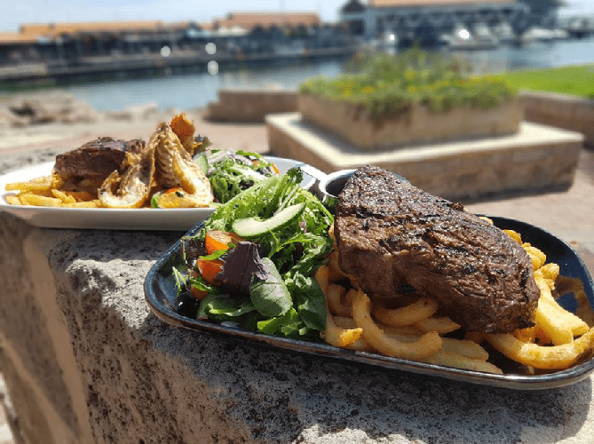 Steak 2 3Sheets Restaurant Hillarys Boat Harbour Perth