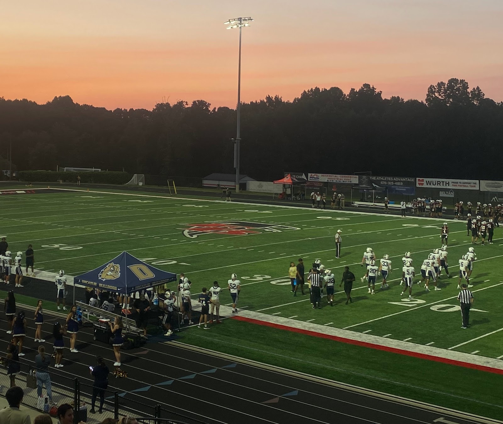 Decatur High School football attempts to early Season