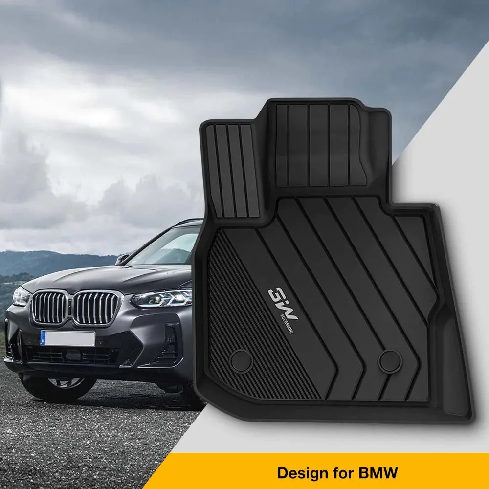 3W BMW X3 30i X3 M40i X3 30e X3 M 20182024 Floor Mats & Cargo Mats TPE
