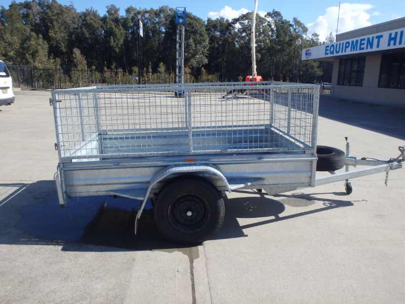 8 x 5 Box Trailer 4 Hire & Mower Centre