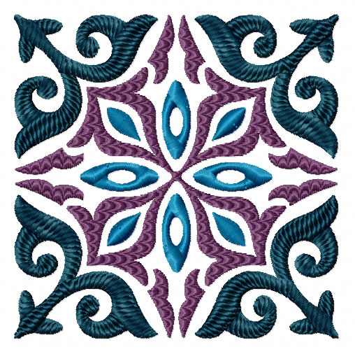 Machine Embroidery Designs Quilt Blocks Tiles 9