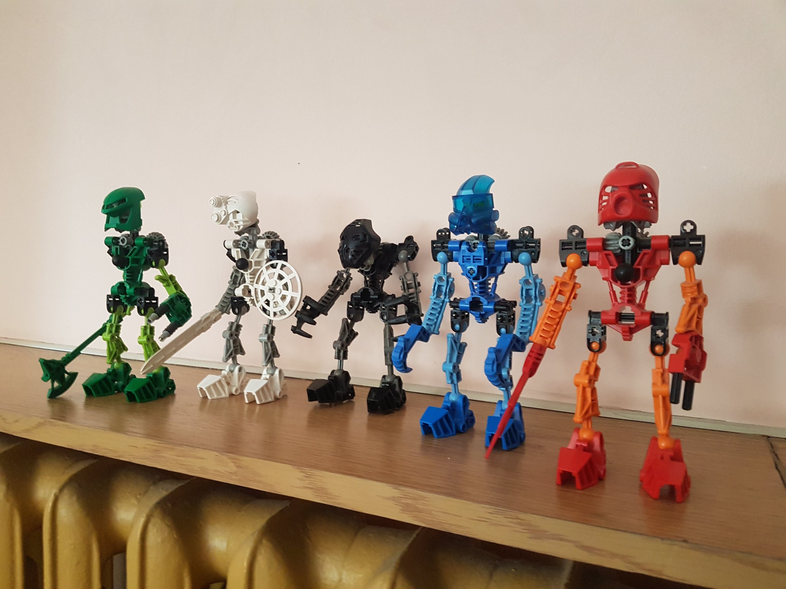 BIONICLE 2001 PIERWSZA SERIA UNIKAT 5 figurek 7404642969 oficjalne