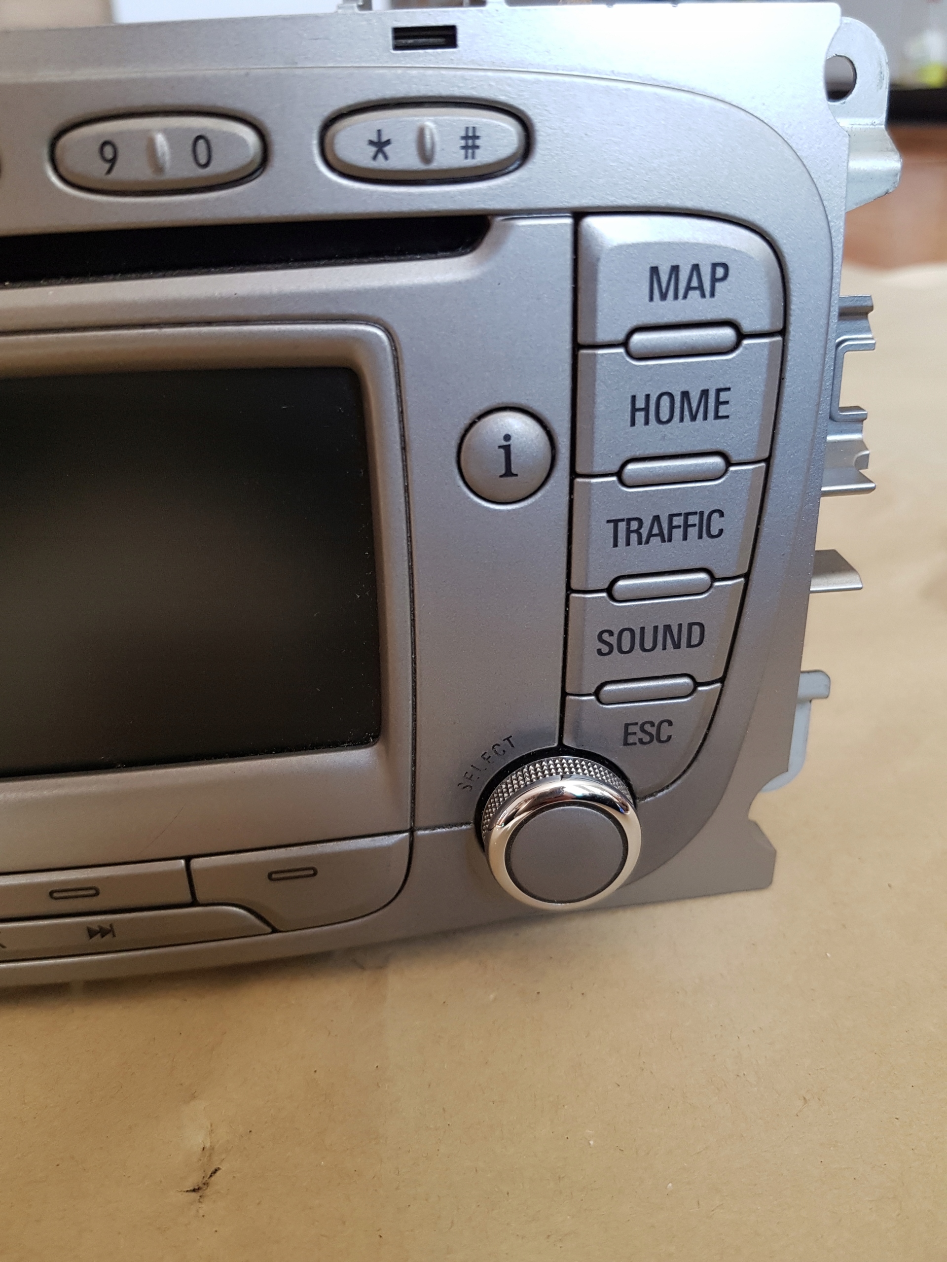 RADIO NAWIGACJA GPS FORD MONDEO MK4, FOCUS MK2 7576100731 oficjalne