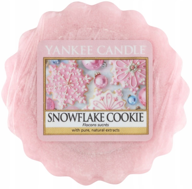 YANKEE CANDLE wosk zapachowy SNOWFLAKE COOKIE 22 7602787350