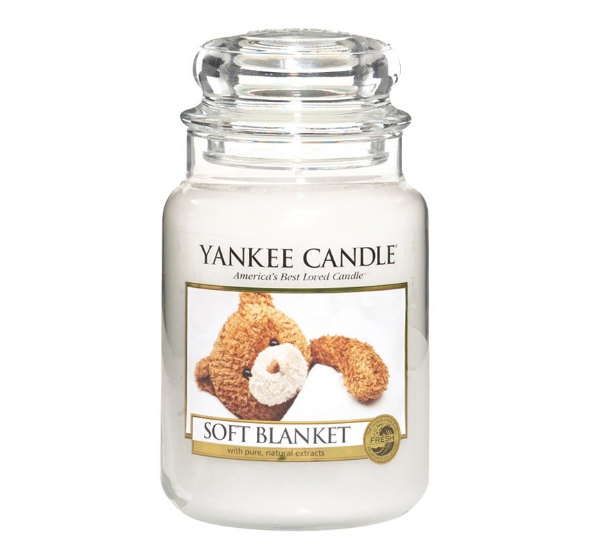 YANKEE CANDLE świeca zapachowa SOFT BLANKET duża 6627289669