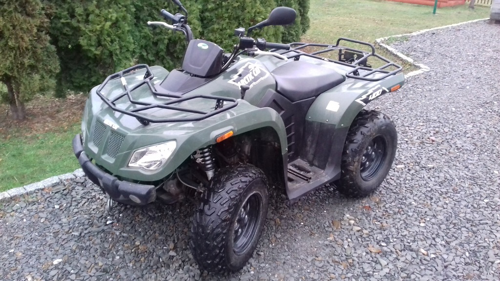 Quad Arctic Cat 400 4x4 2015 rok 7712311223 oficjalne archiwum Allegro