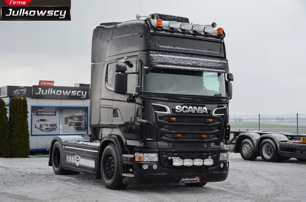 SCANIA R500 EURO 5 BLACK EDITION NIEMCY KLIMA POST ...