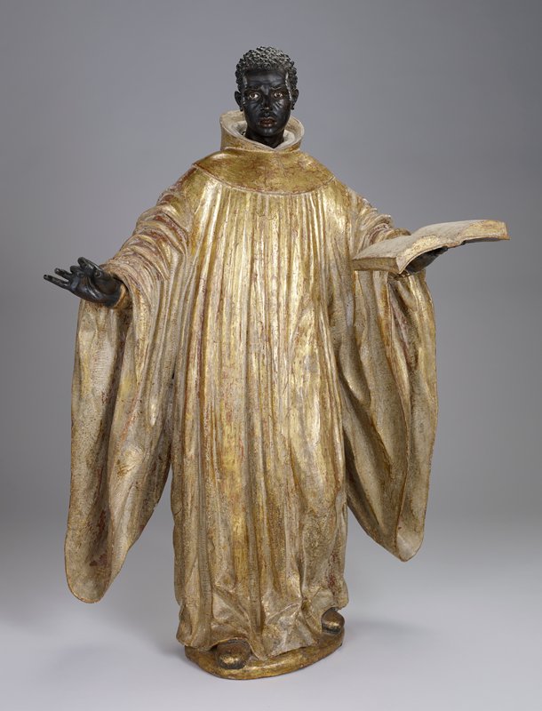 Saint Benedict of Palermo, Attributed to José Montes de Oca Mia