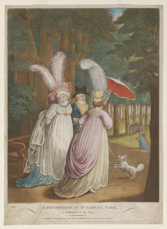 A Promenade in St. James's Park, Unknown English, 16th century