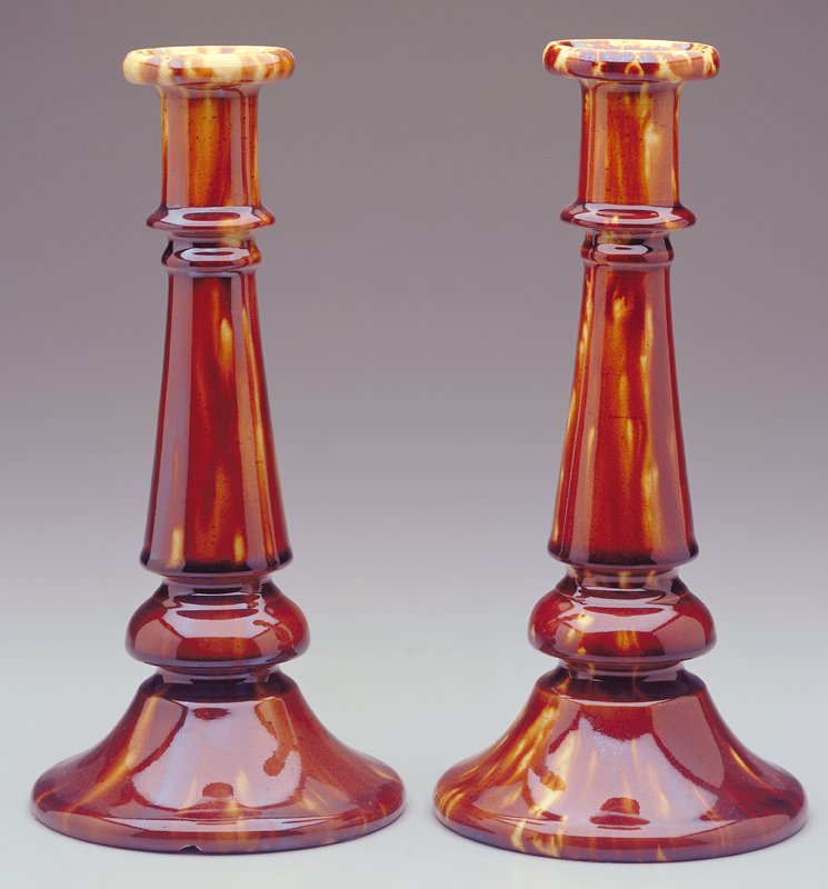 Candlestick, one of a pair, United States Mia