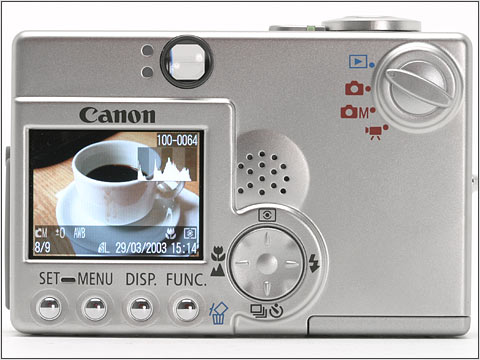 Canon PowerShot SD100 (Digital IXUS II) Review: Digital Photography Review