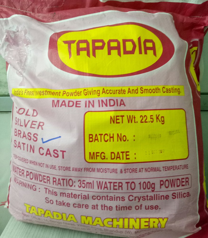 Investment Powder Investment Casting Powder Latest Price