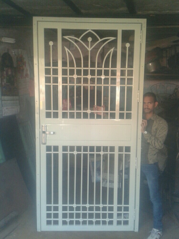 Swing Iron Security Gate, For NA, Size An at Rs 1200/square feet in New Delhi ID 20100941691