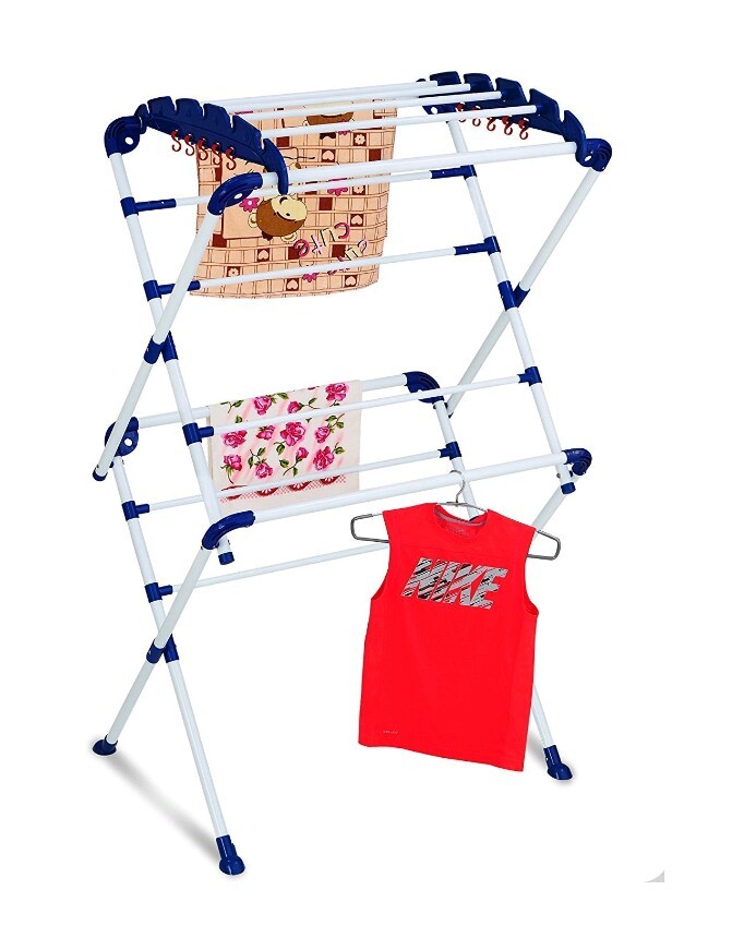 Movable Rack White TULIP CLOTH DRYING STAND, Model, 45 OFF