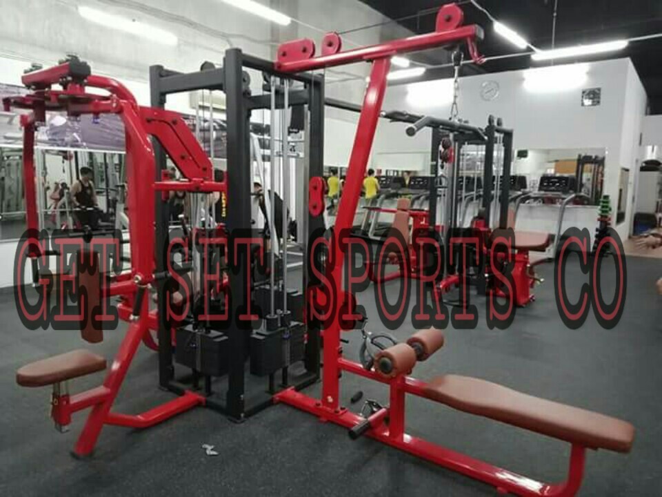 6 Station Multi Gym Equipment of Plate Weight 400 Kgs at Rs 75000 in