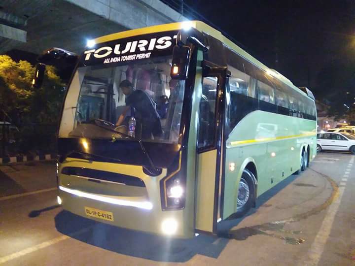 Volvo Bus Hire For Outstation Tour, AC Bus Services, Bus on Hire