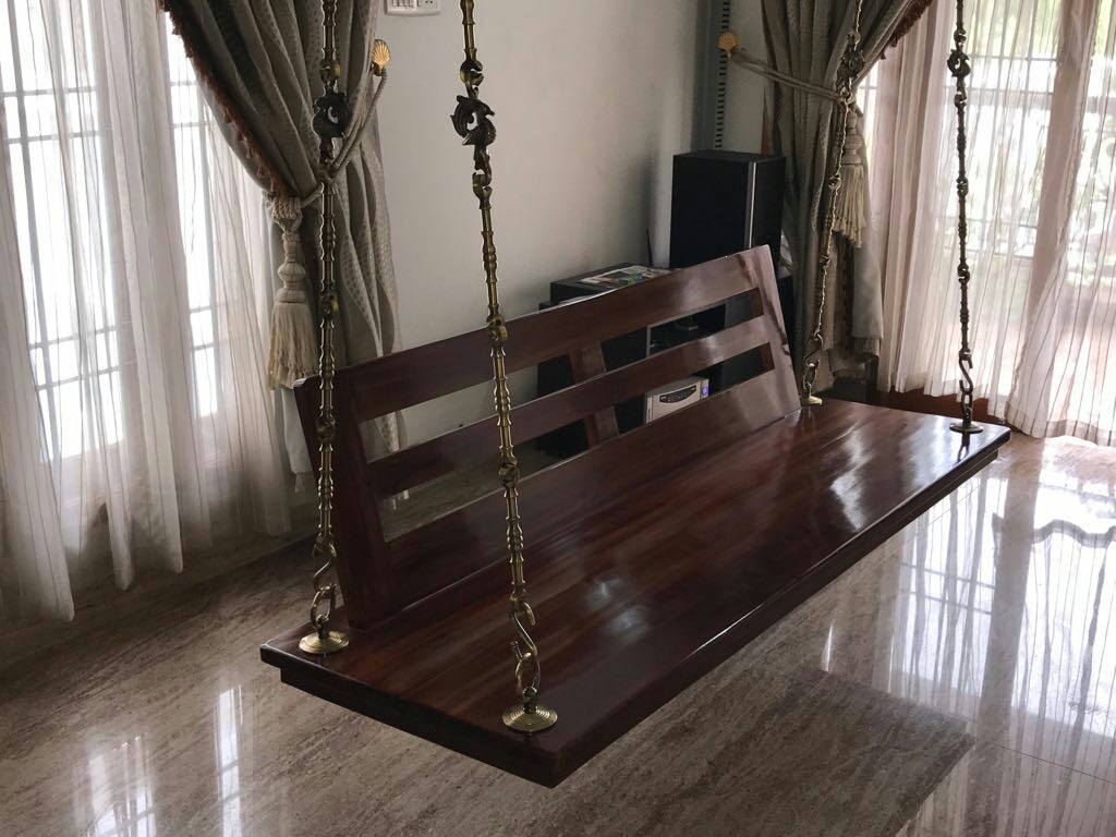 Natural Indian Swing For Home & Garden, For Indoor, Size 5 Feet X 2