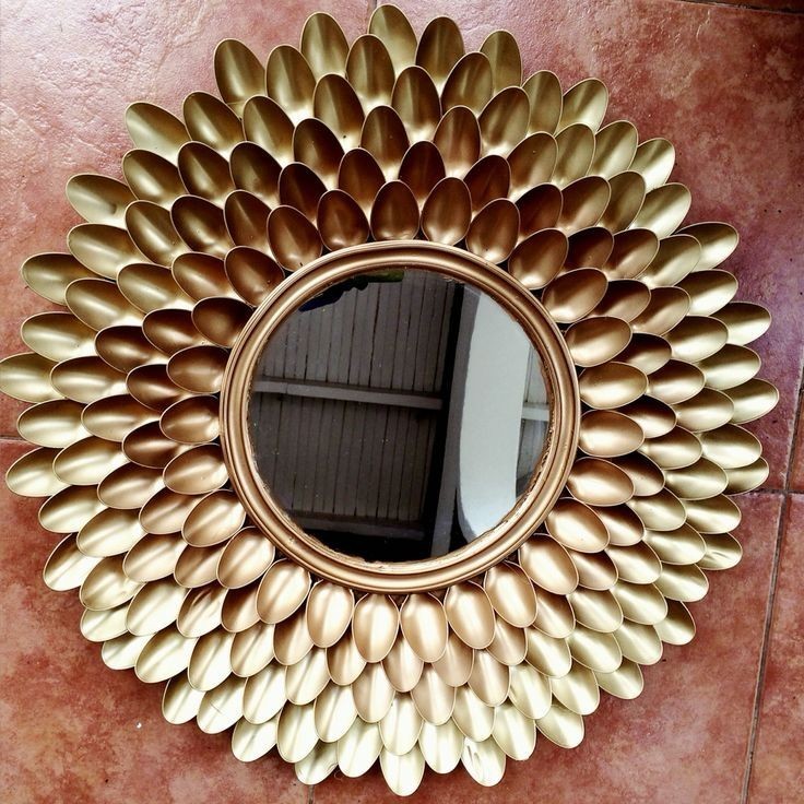 Sunflower Mirror Wall Art, Packaging Type Corrugated Box, Mirror Shape Round at Rs 1499 in