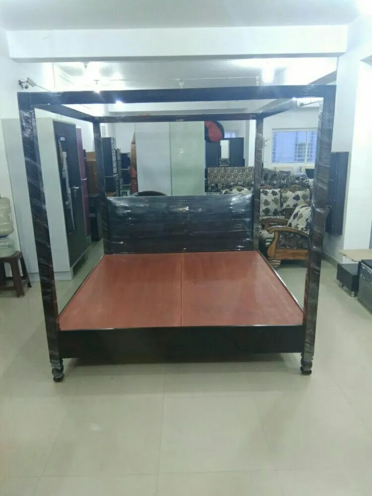 Teak Wood Posture King Size Cot Teak at Rs 38000 Wood Cot Bed in
