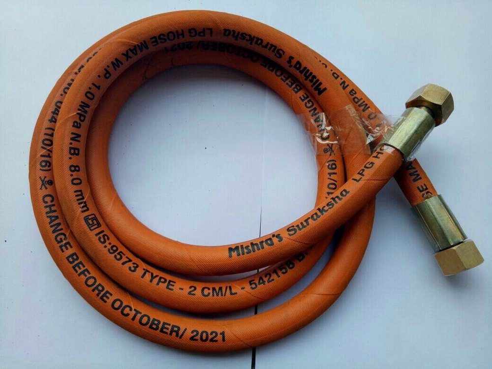 High Pressure Lpg Pipe 6 Feet, Usage Home, Hotel/Restaurant at Rs 113