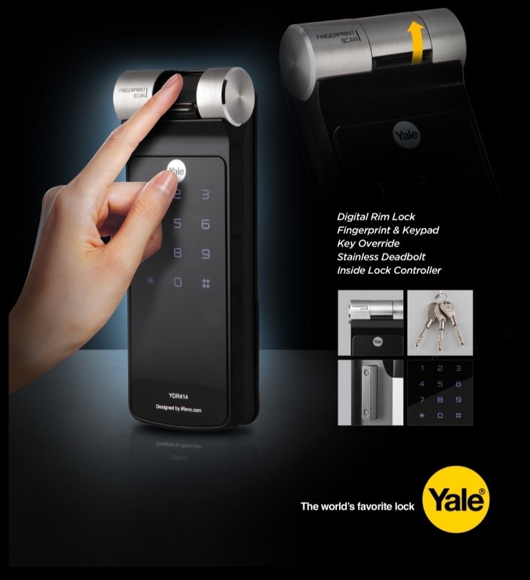 Yale Digital Door Locks, Black at best price in Vadodara ID 20307332791