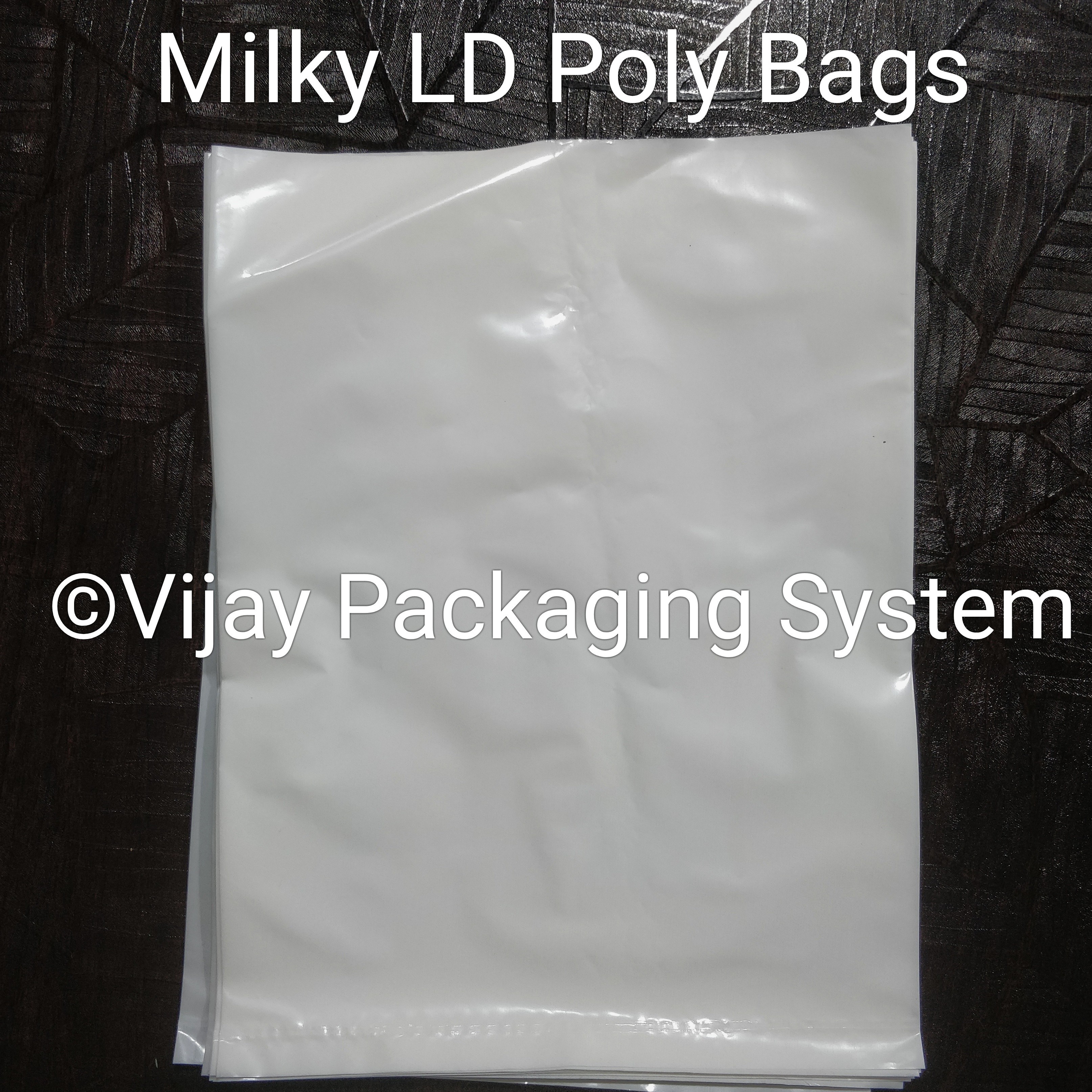 Milky White LDPE Poly Bags, Size 2.5 x 3 to 12 x 14 inches, Rs 150