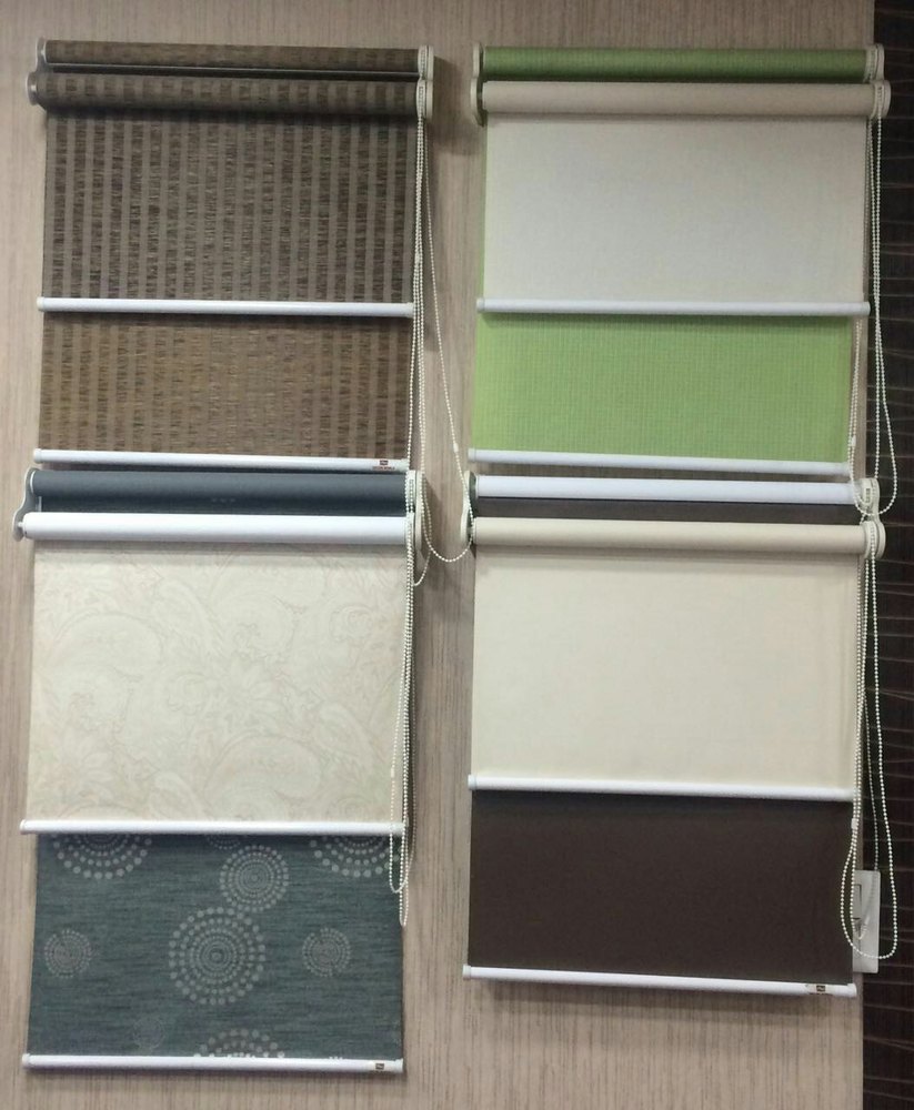 Printed Polyester Roller Blinds Fabric, GSM 100150 at Rs 60/square