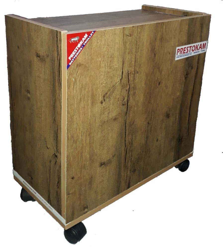 Plywood Brizzaa Inverter Battery Trolley, Model Brizzaa, For Inverter