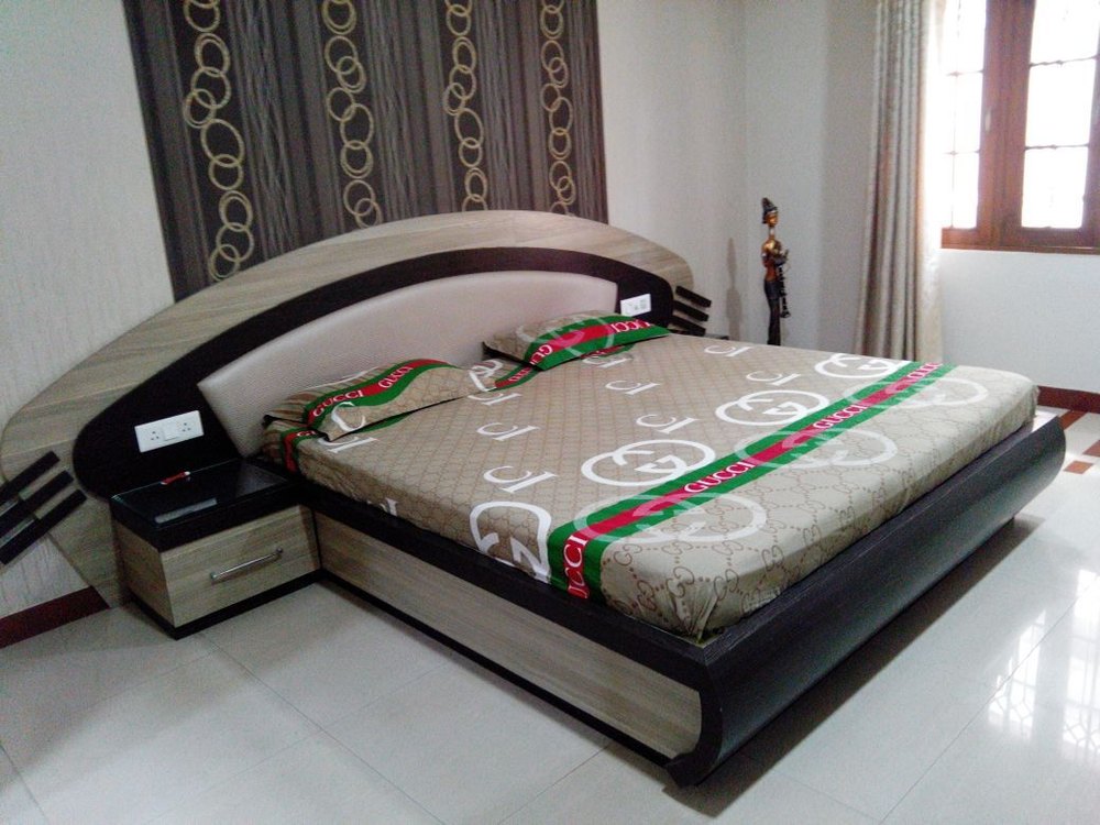 Designer Bed, For Bedroom, Size 78 X 72, Rs 30000 R B Interior ID