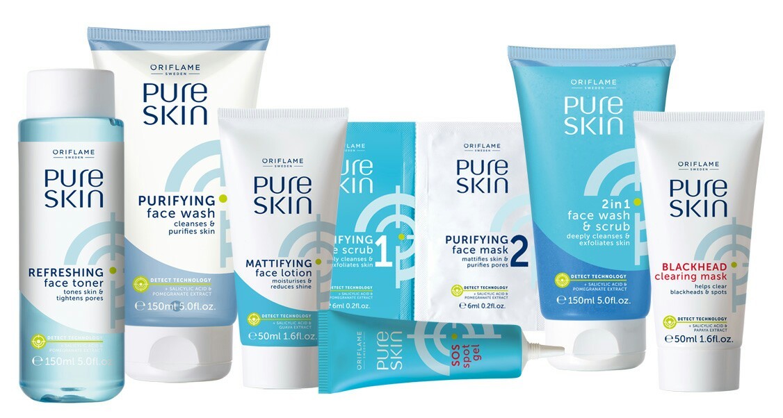 oriflame pure skin care products, Pack Size box, Rs 2000 /box ID